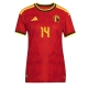 Billige Fotballdrakt Belgia Matias Fernandez-Pardo #26 Replika Hjemmedrakt Dame VM 2026 Kortermet Billige Fotballdrakt Belgia Matias Fernandez-Pardo #26 Replika Hjemmedrakt Dame VM 2026 Kortermet